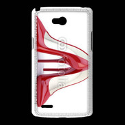 Coque LG L80 Escarpins rouges 3