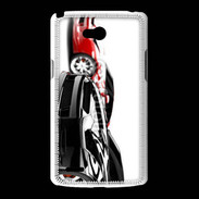 Coque LG L80 Voiture noire