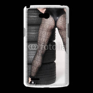 Coque LG L80 Jantes et escarpins 2