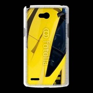 Coque LG L80 Voiture de sport jaune