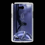 Coque LG L80 Silhouette sexy avec jante de voiture