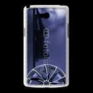 Coque LG L80 Silhouette sexy avec jante de voiture 2