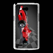 Coque LG L80 Formule 1 et drapeau à damier 50