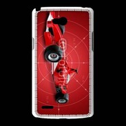 Coque LG L80 Formule 1 en mire rouge