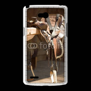 Coque LG L80 Selle de cowboy