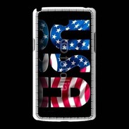Coque LG L80 Logo USA 5