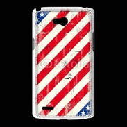 Coque LG L80 USA texture vintage