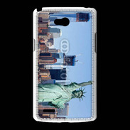 Coque LG L80 Freedom Tower NYC statue de la liberté