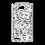 Coque LG L80 Fond dollars