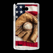 Coque LG L80 Passion Baseball USA 60