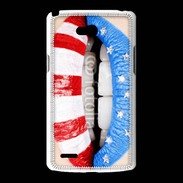 Coque LG L80 Lèvres made in USA