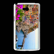 Coque LG L80 Cote italienne fleurie
