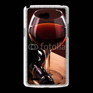 Coque LG L80 Verre de vin rouge