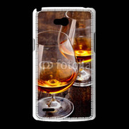 Coque LG L80 Verre de cognac