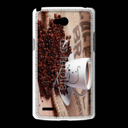 Coque LG L80 Tasse de café brésil