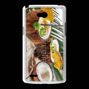 Coque LG L80 Pinacolada dans une noix de coco