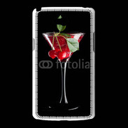 Coque LG L80 Cocktail Martini cerise