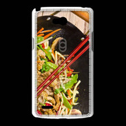Coque LG L80 Cuisine asie Wok