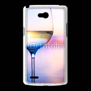 Coque LG L80 Vin blanc vue mer