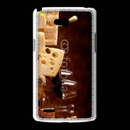 Coque LG L80 Fromage, charcuterie et vin
