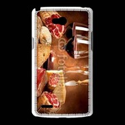 Coque LG L80 Fromage, charcuterie et vin 2