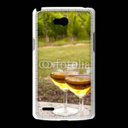 Coque LG L80 Verres de vin et vignes