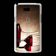 Coque LG L80 Vin rouge 7