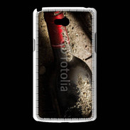 Coque LG L80 Vieille bouteille de vin