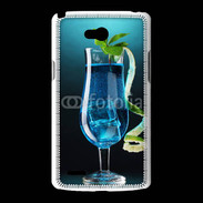 Coque LG L80 Cocktail bleu