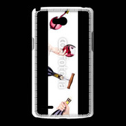 Coque LG L80 Vin rouge !!