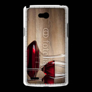 Coque LG L80 Vin rouge 12