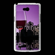 Coque LG L80 Verre de vin rouge