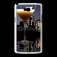 Coque LG L80 Martini café