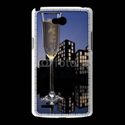 Coque LG L80 Coupe de champagne