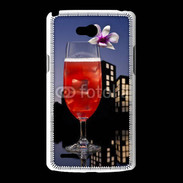 Coque LG L80 Singapore sling cocktail
