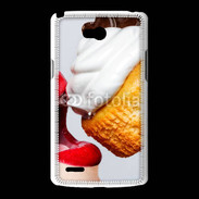 Coque LG L80 Bouche gourmande