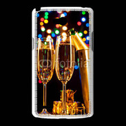 Coque LG L80 Fête au champagne