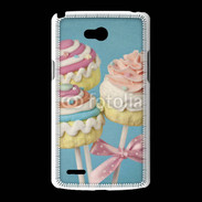 Coque LG L80 Cupcake sucette