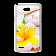 Coque LG L80 Fleurs relax