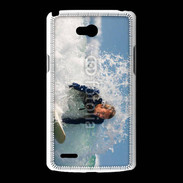 Coque LG L80 Surfeur dans la vague