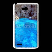 Coque LG L80 Petite crique en Sicile
