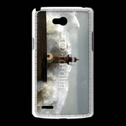 Coque LG L80 Vague sur la cote