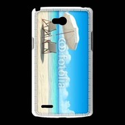 Coque LG L80 Transats vue mer