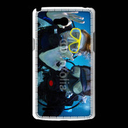 Coque LG L80 Couple de plongeurs