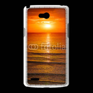 Coque LG L80 Couché de soleil mer 2