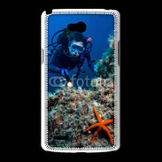 Coque LG L80 Plongeur en mer 10