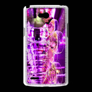 Coque LG L80 Coupes de champagne discothèque