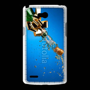 Coque LG L80 Bouteille de champagne