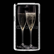 Coque LG L80 Coupes de champagne 2