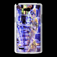 Coque LG L80 Coupes de champagne discothèque 2
